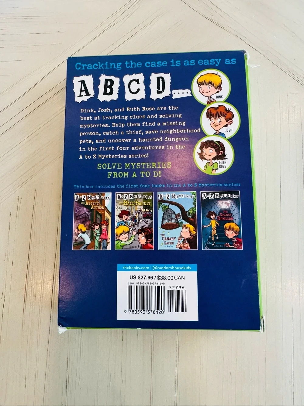 A to Z Mysteries Boxed Set Collection #1 A-D Hardcover Books Ages 7-9